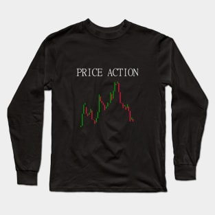 Price Action Forex Market Long Sleeve T-Shirt